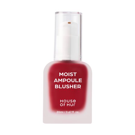 HOUSE OF HUR Moist Ampoule Blusher #09 Ruby Red 20ml - Fard crema