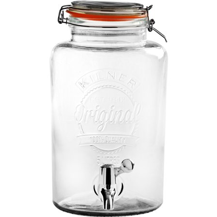 Kilner Glassbeholder med Tappekran 5 Liter