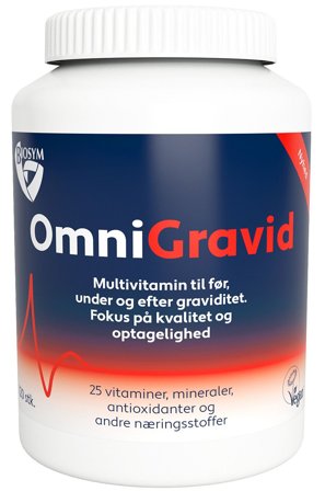 Biosym OmniGravid 120 tabl., Helse & Madvarer, Kosttilskud Til Gravide, Vitaminer Til Gravide