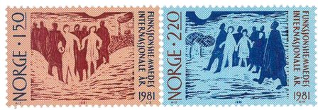 Norge - AFA 853-854 - Postfrisk