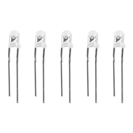 1000 stk LED lampeperler 3mm LED lysdiode