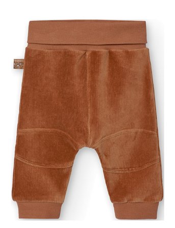 Corduroy Trousers Knit For Baby -Bci Brown Boboli