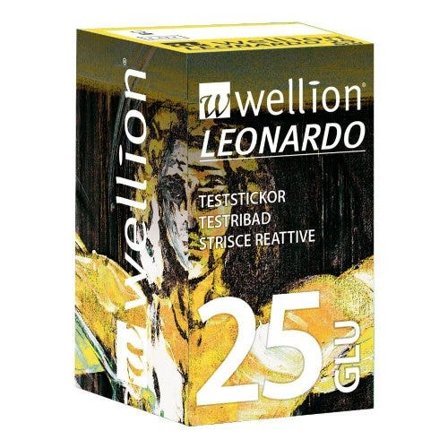 Wellion Leonardo Glicemia 25 Strisce
