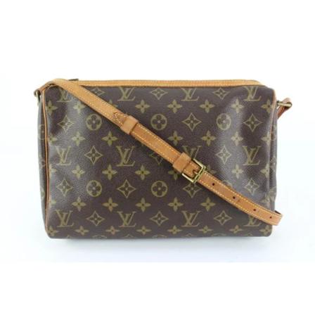 Louis Vuitton Vintage, Pre-owned Canvas louis-vuitton-bags Bruin, Dames, Maat:ONE Size