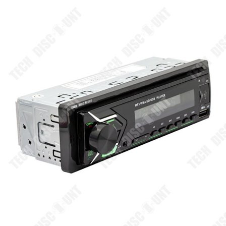 Autoradio Bluetooth - TECH DISCOUNT - TD - 12V - Dubbelanslutning - Ladda telefon