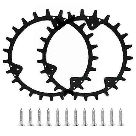 Kompatibel med Husqvarna Automower 450X / 440 / 435X / 420 / 330 Gressklipper 2 RSWH-01 Pigger + 21 Selvskjærende Skruer