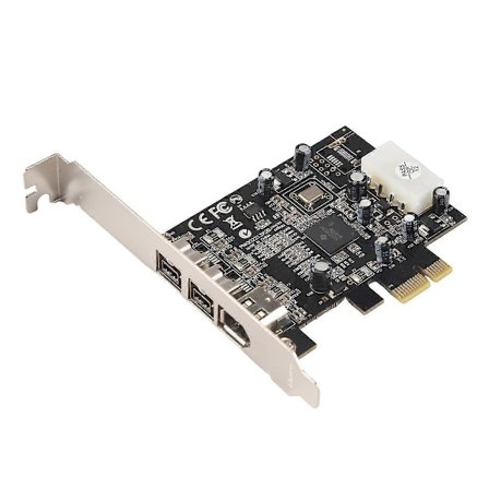SY-PEX30016 3 Port IEEE 1394 Firewire 1394B & 1394A PCIe 1.1 X1-kort TI XIO2213B Chipset Krever Le