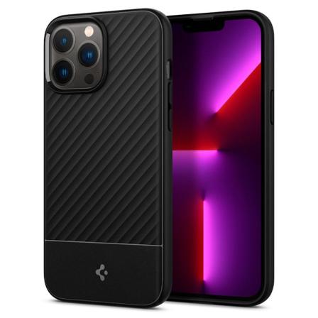 Iphone 13 Pro - Spigen Core Armor Matte Mjuk Skal - Svart Svart