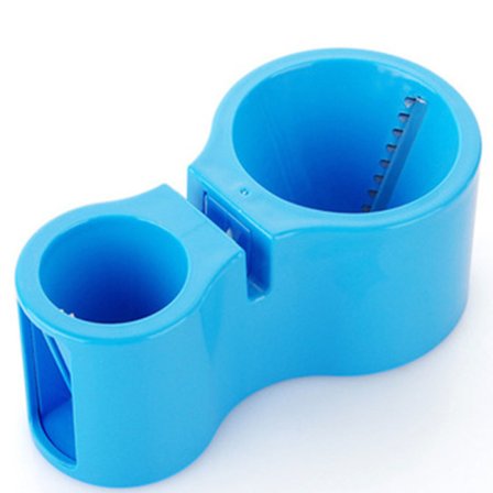 Dubbelhuvud spiralskärare rivjärn med slipsten Zucchini Nudel Spaghetti Maskin Grönsaksspiralskärare Kök