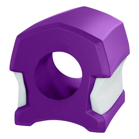 Jawline Exerciser Träning Fitness Ball Neck Face Toning Lila