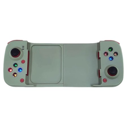 Grøn D3 Mobil Gamepad til Android og iOS, Bluetooth Game Controller Kompatibel med Switch, Strækbar Macro Joystick til Nintendo Switch