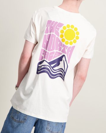 The North Face TEEN VOYAGE RLX SS TEE Blanc T-shirts Garçon - Kids Brand Store