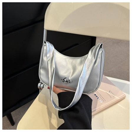 Olkalaukku Kainalolaukku SILVER