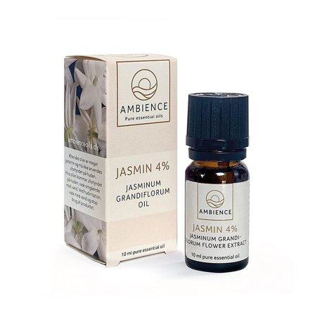 Ambience Jasmin Olie 4% Økologisk 10 ml, Tøj & Bolig, Duftolier, Æteriske Olieblends
