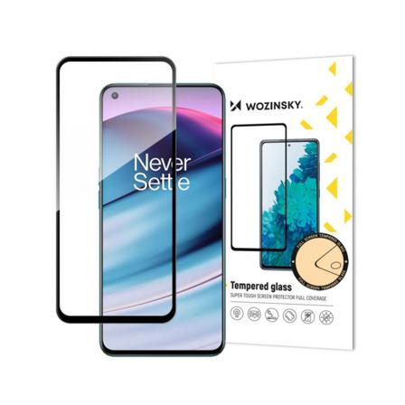 Oneplus Nord Ce 5g • Skärmskydd • 9h Härdat Glas • Svart Ram...