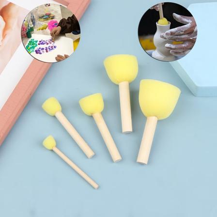 5 st/ set Keramisk svampstång Set Vattenabsorberande skulptur Bloom 5Pcs