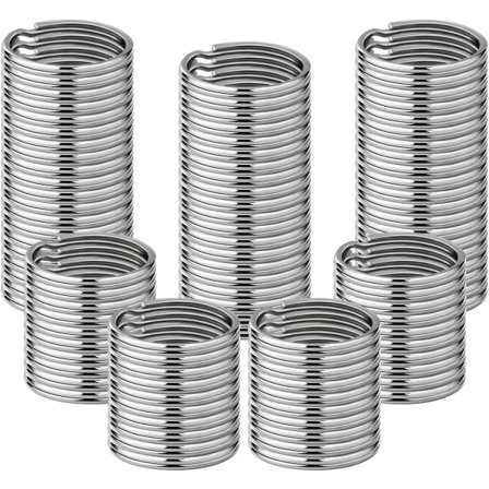 Nyckelringar 100-pack 20 mm, Nyckelringar till bilar, Väskor, Tillbehör, Nyckelringskopplingar, Rund nyckelring, Nyckelringar IC