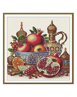 Broderikit Billede Granatæbledrøm - Nova Sloboda