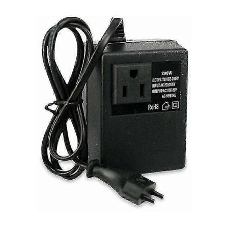 Spänningsomvandlare nedtransformator 220V till 110V AC för resor