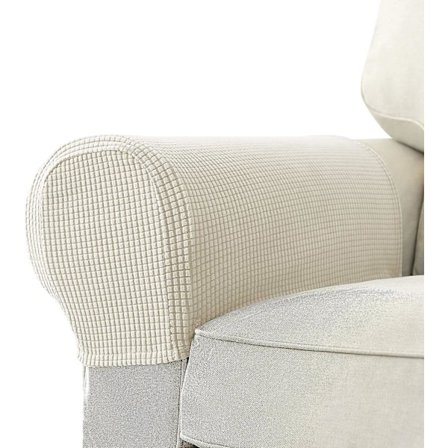 Lenestol armlenbeskyttere stretch sofa armlenbeskyttere armlenstrekk for stoler (FMY)