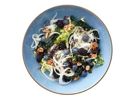 Bitz Salatbolle Wood-Ocean 24cm