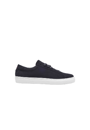 LES DEUX Theodor Suede Sneaker Skor Herr Blå 44