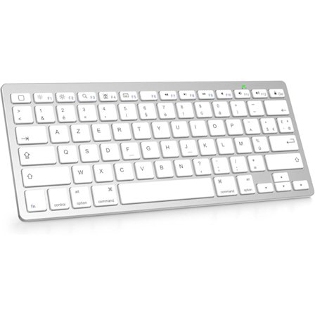 Tastatur til iPad, Bluetooth-tastatur til iPad Pro 13/11/12.9/ Pad 10.9/10.2/ Pad 9/8/7/6/5/ Air 5/4/3 /Mini 6/5 og iPhone