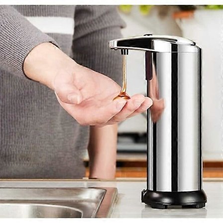 Automatic Soap Dispenser, Touchless Soap Dispenser 250ML Stainless Steel