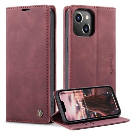 CaseMe vintage iPhone 14 Plus fodral - Röd Röd