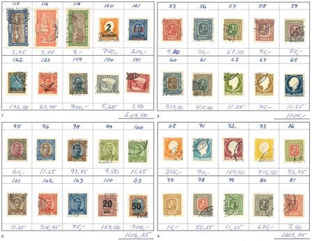 Island - Fyldt udvalgshæfte AFA 13B-265 - Stemplet