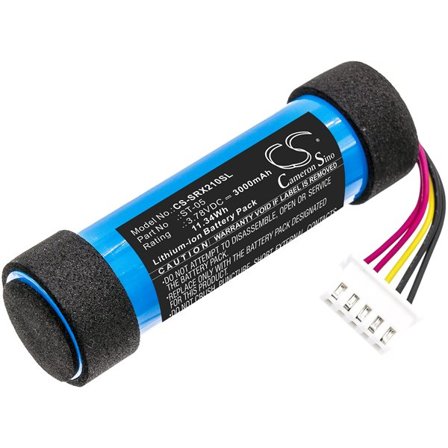 Batteri for høyttaler for Sony SRS-XB21, SRS-XB23, SRS-XB22