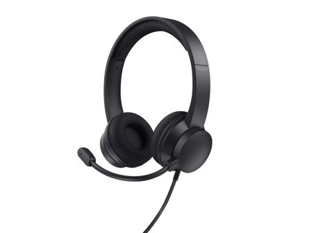 TRUST Headset Ayda ENC On-Ear USB-A/C - Lyreco - Datorprodukter - Kringutrustning - Datorheadset