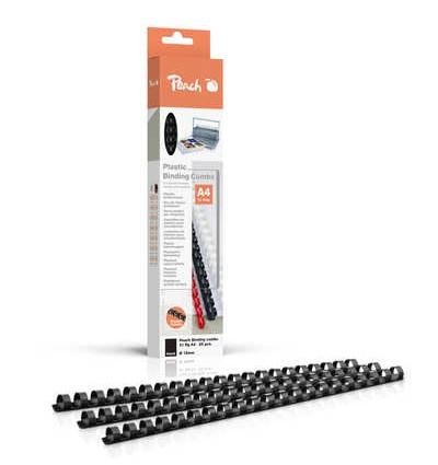 PEACH Binderücken 8 mm A4 für Bindegeräte 8 mm Binderücken