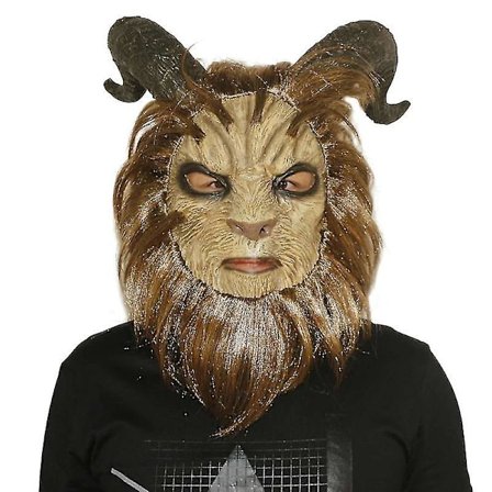 Skønheden og Udyret Cosplay Prins Maske Filmlignende Ansigtsmaske Halloween Karneval Kostume Rekvisitter (FMY)