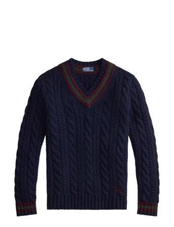 Polo Ralph Lauren | Wool-Cashmere Cricket Sweater | XL