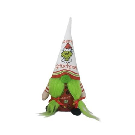 Julegrinch Dukke Ansiktsløs Dukke Grinch Rudolph Festival Møbler Ornamenter 2 28*12*8.5