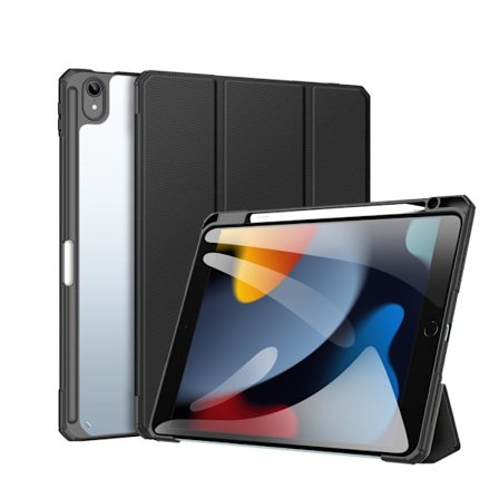 DUX DUCIS iPad 10.9 (2022) TOBY Series Trifold Flip Cover - Sort