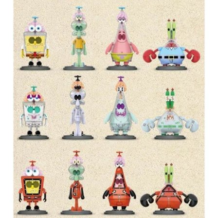 SvampeBob Figuriner Spongebob Squarepants Blind Box Julegaver