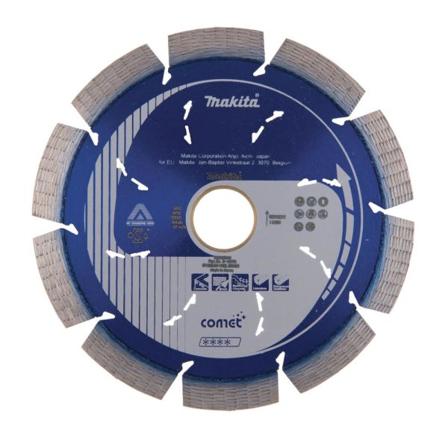 Makita Comet B-12778 Diamantblad 125x22.23x10 mm, Maskintilbehør & forbruk