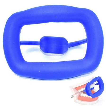 Dental Retractor 1 st Mjuk Silikon Intraoral Läpp Kind Retraktor Återanvändbar Munöppnare Ortodontiskt Verktyg (FMY)