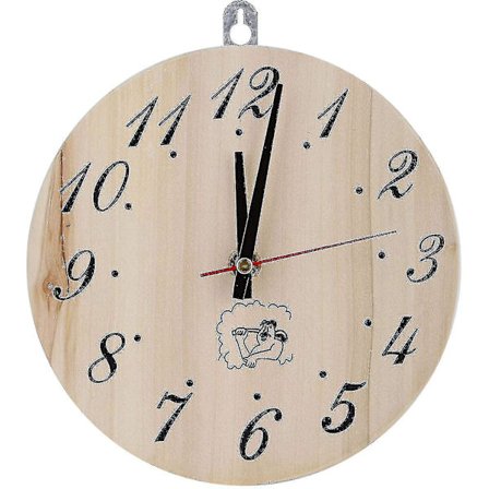 Sauna Træur, 8 Tommer Sauna Ur Dekorativt Timer Ur Til Sauna Tilbehør Sauna Rum Dekoration (FMY)