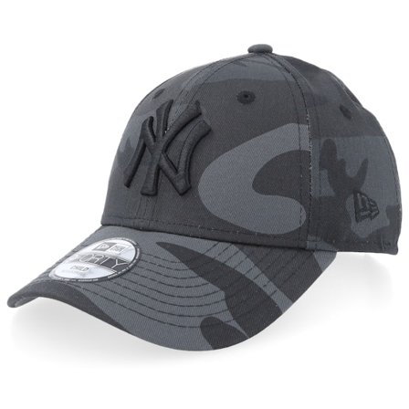 New Era - MLB Camo adjustable Casquette - Kids New York Yankees League Essential 9FORTY Black Camo Adjustable @ Hatstore