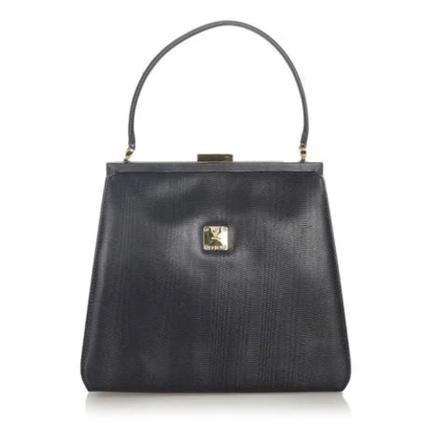 MCM Pre-owned Pre-owned Handbags Sort, Dame Vintage Tasker, Størrelse: ONE Size