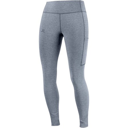 Salomon Women's Outline Tights Women hiking trousers Grey XL
