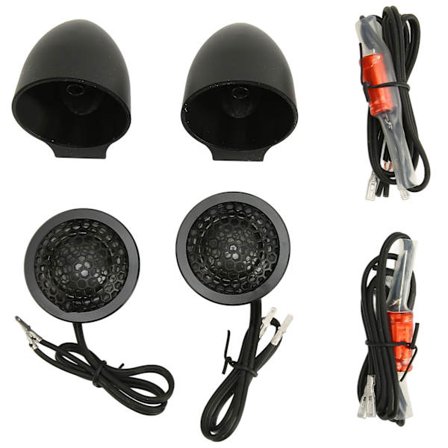 2 stk 150W Dome Diskant 2 Veis System Metall Aluminium Kompakt Dome Audio Diskant Billautsprecher