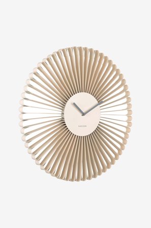 Karlsson - Väggklocka Cascara - Vit - Väggklockor & bordsur - Från Homeroom