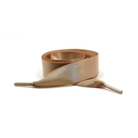 1 par 80/100/120/140 cm Silke skolisser Dobbeltsidig flatt silkebånd Satengblonde Casual A51