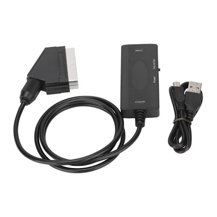 HDMI til SCART Konverter 720P 1080P AV Adapter til HDTV Monitor Projektor
