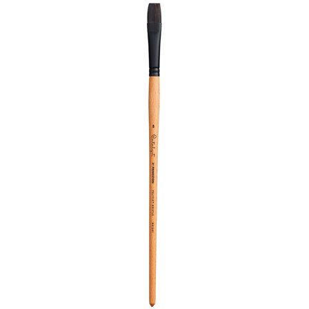 Princeton Catalyst Syntetpensel med langt skaft Bright size 8