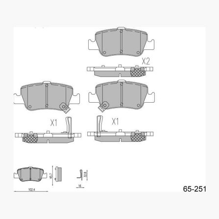 Biltema - Bremseklosser